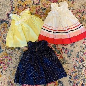 3 Janie and jack dresses